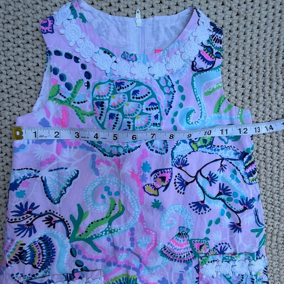 Lilly Pulitzer 5T Turtle Print Dress - Picture 3 of 9